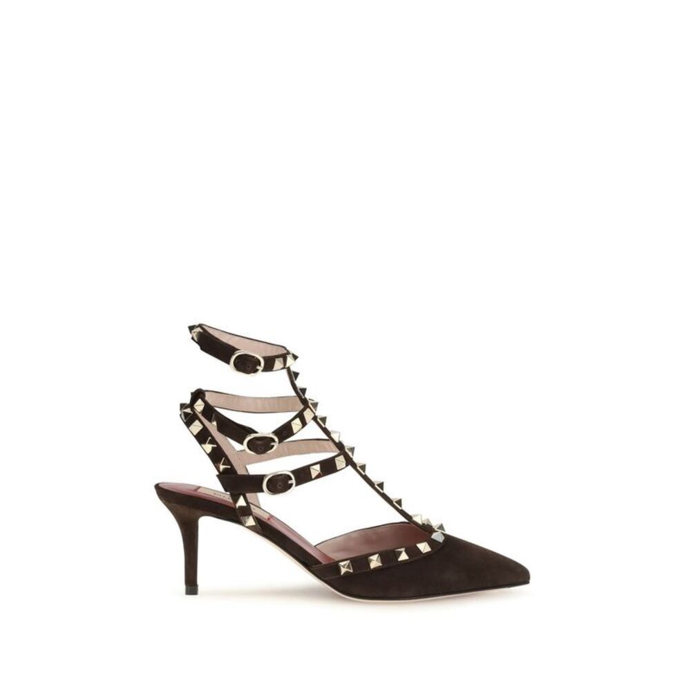 Valentino Garavani Brown Goatskin High Heel Women's Pumps